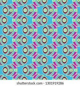 Abstract background - multicolored trend seamless pattern.