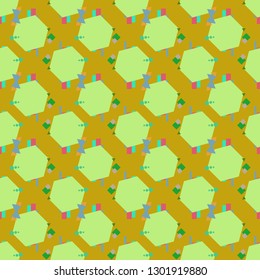 Abstract background - multicolored trend seamless pattern.