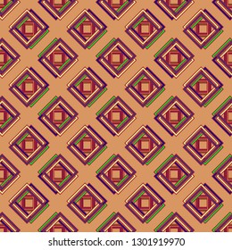Abstract background - multicolored trend seamless pattern.