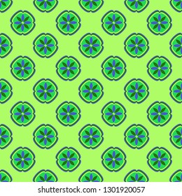 Abstract background - multicolored trend seamless pattern.