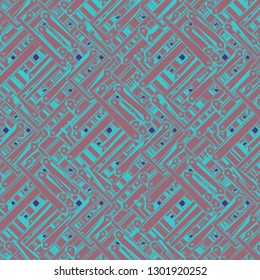 Abstract background - multicolored trend seamless pattern.