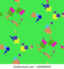 Abstract background - multicolored trend seamless pattern.