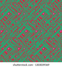 Abstract background - multicolored trend seamless pattern.
