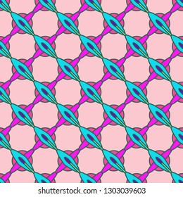 Abstract background - multicolored trend seamless pattern.
