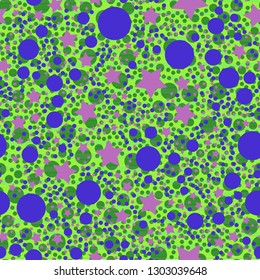 Abstract background - multicolored trend seamless pattern.