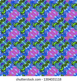 Abstract background - multicolored trend seamless pattern.