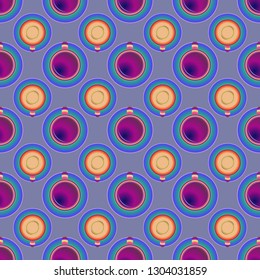 Abstract background - multicolored trend seamless pattern.