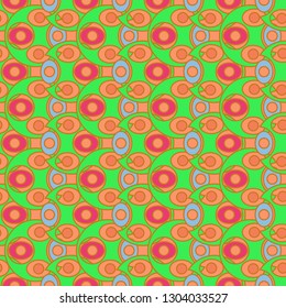 Abstract background - multicolored trend seamless pattern.