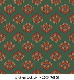 Abstract background - multicolored trend seamless pattern.