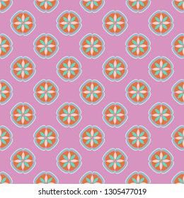 Abstract background - multicolored trend seamless pattern.