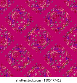 Abstract background - multicolored trend seamless pattern.