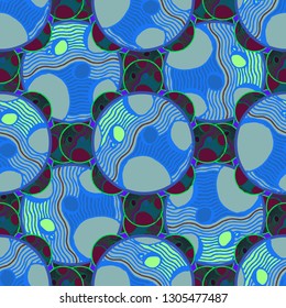 Abstract background - multicolored trend seamless pattern.