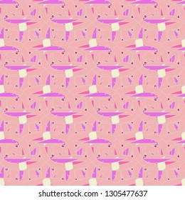 Abstract background - multicolored trend seamless pattern.