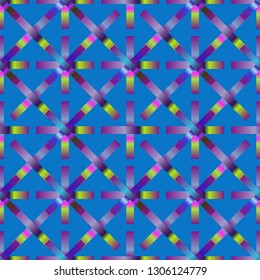 Abstract background - multicolored trend seamless pattern.