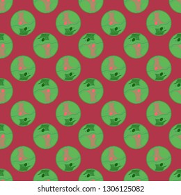 Abstract background - multicolored trend seamless pattern.