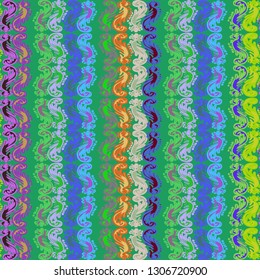 Abstract background - multicolored trend seamless pattern.