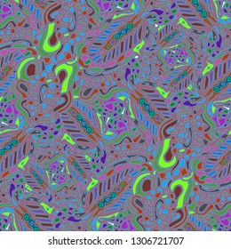 Abstract background - multicolored trend seamless pattern.