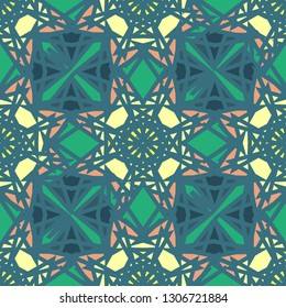 Abstract background - multicolored trend seamless pattern.