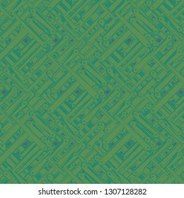 Abstract background - multicolored trend seamless pattern.