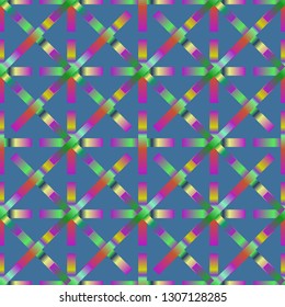 Abstract background - multicolored trend seamless pattern.