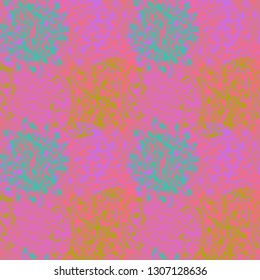 Abstract background - multicolored trend seamless pattern.