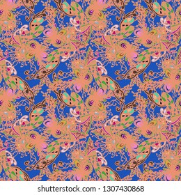 Abstract background - multicolored trend seamless pattern.