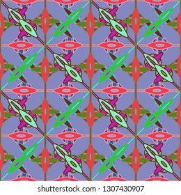 Abstract background - multicolored trend seamless pattern.
