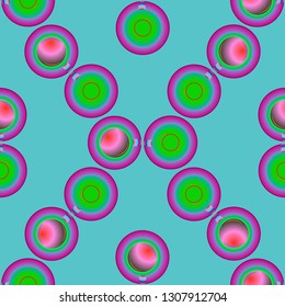 Abstract background - multicolored trend seamless pattern.