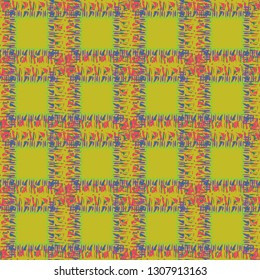 Abstract background - multicolored trend seamless pattern.