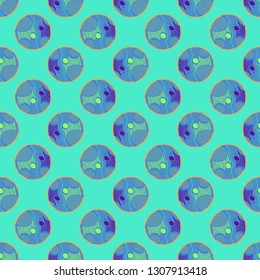 Abstract background - multicolored trend seamless pattern.