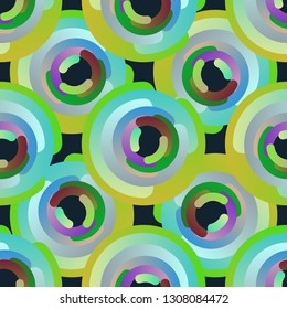 Abstract background - multicolored trend seamless pattern.