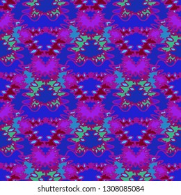 Abstract background - multicolored trend seamless pattern.