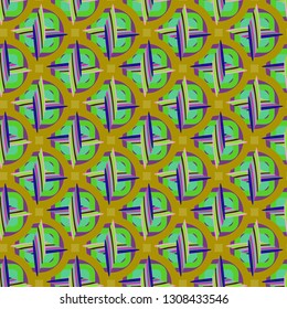 Abstract background - multicolored trend seamless pattern.