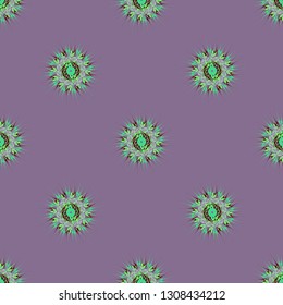 Abstract background - multicolored trend seamless pattern.