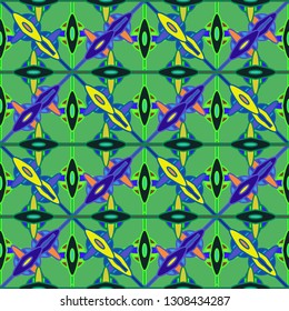 Abstract background - multicolored trend seamless pattern.