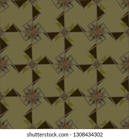 Abstract background - multicolored trend seamless pattern.