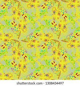 Abstract background - multicolored trend seamless pattern.