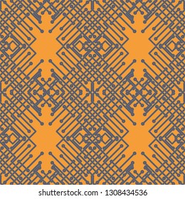 Abstract background - multicolored trend seamless pattern.