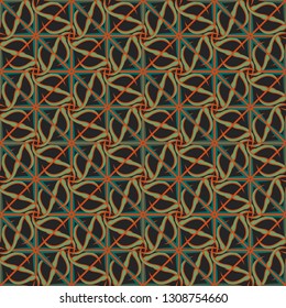 Abstract background - multicolored trend seamless pattern.