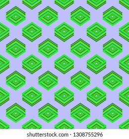 Abstract background - multicolored trend seamless pattern.