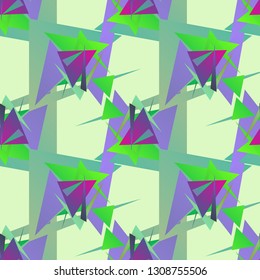 Abstract background - multicolored trend seamless pattern.