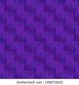 Abstract background - multicolored trend seamless pattern.
