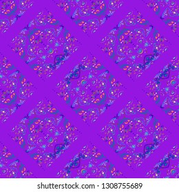 Abstract background - multicolored trend seamless pattern.