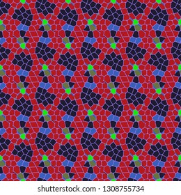 Abstract background - multicolored trend seamless pattern.