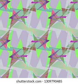 Abstract background - multicolored trend seamless pattern.