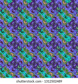 Abstract background - multicolored trend seamless pattern.