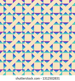 Abstract background - multicolored trend seamless pattern.