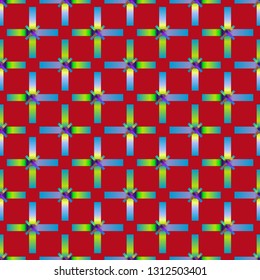 Abstract background - multicolored trend seamless pattern.