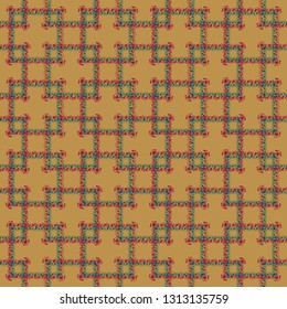 Abstract background - multicolored trend seamless pattern.
