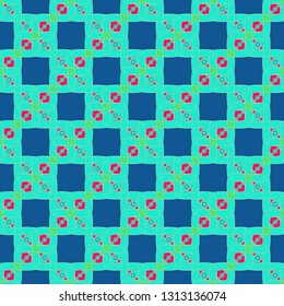 Abstract background - multicolored trend seamless pattern.